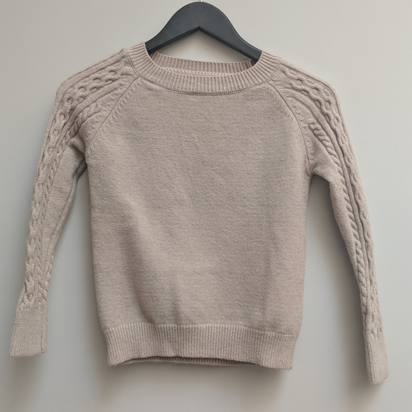 Oatmeal Raglan Sleeve Sweater - Picture 2 of 4